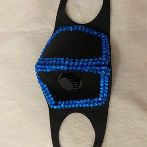 Blue Gemstone Filtered Face Mask